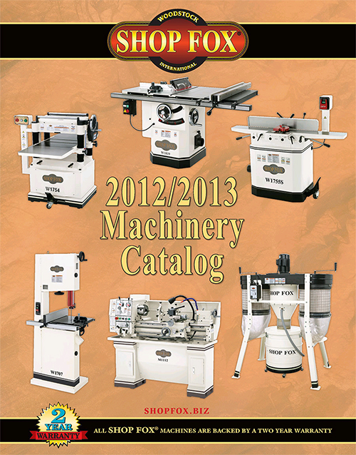 2012 Shop Fox Catalog